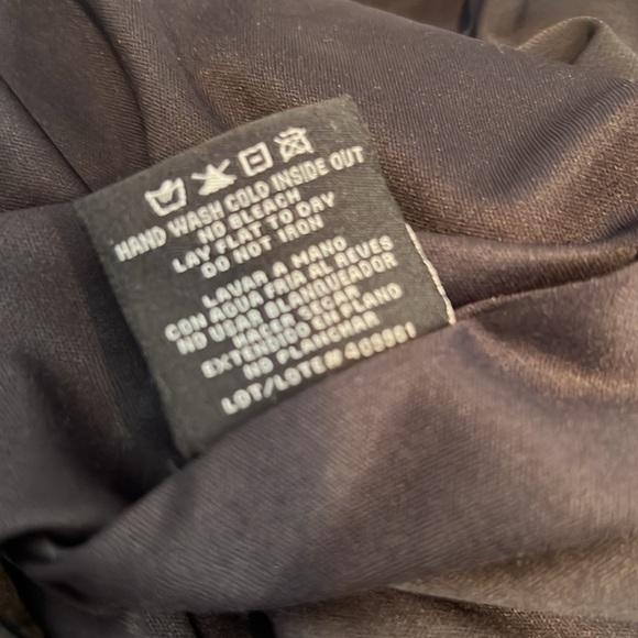 R&M Richards Maxi Black Dress with lace with glitter sparkles - Picture 10 of 10